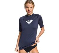 Roxy Whole Hearted - Licra De Manga Corta Con Protección Solar Upf 50 Para Mujer Licra De Manga Corta Con Protección Solar Upf 50, Mujer, mood indigo, XL
