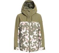 Roxy Women's Stated Insulated Snow Jacket with DryFlight Technology (Medium, Deep Lichen Green Nimal (TPC2))