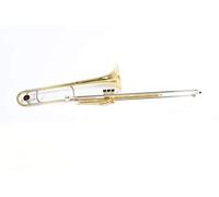 Roy Benson Trombón de vávulas en Sib VT-227 (campana de latón de 8" de primera calidad, 3 válvulas de acero inoxidable, instrumento de primera calidad para músicos profesionales)