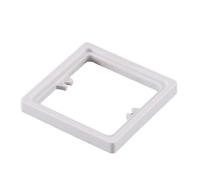 ROY - Extensor de caja de toma de corriente eléctrica con tornillos para sala de estar, escuela, oficina, anillo de aumento