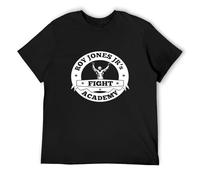Roy Jones Jr Fight Academy Unisex 100% Cotton Short-Sleeve T-Shirts Black L