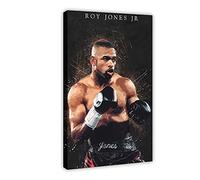 Roy Jones Jr Pósters Boxeo pared 2 lona pared decoración dormitorio fotografía deportes paisaje oficina decoración marco regalo 50 × 75 cm