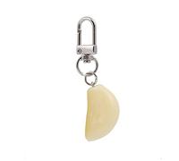 ROY - Llavero único con colgante de ajo con cierre, para estudiantes, parejas, personalidad, llavero de coche, joyería, decoración, llavero de moda