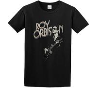 Roy Orbison Guitar Logo Cotton T Shirt Mens Black M