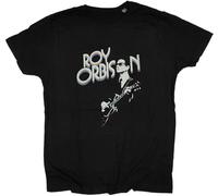 Roy Orbison Guitar Logo Men's T-Shirt Unisex Black Men Tees M