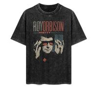 Roy Orbison Pretty Men's T-Shirt Unisex Black Cotton Print tee Shirts S