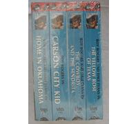 Roy Rogers 4 Video Set (Carson City Kid, The Yellow Rose of Texas, The Cowboy and The Senorita, & Home In Oklahoma) [VHS]