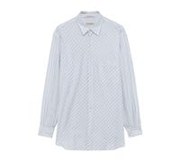 Roy Roger's- Camicia Garçon a righe- Blouses & Shirts- Mujer- Azul- XS- Camicia Garçon a righe
