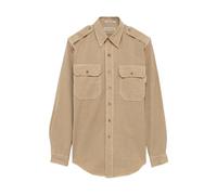 Roy Roger's - Camisa militar R.r.eva Herzigova Gabardina - Blouses & Shirts - Mujer - Beige - M -