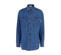 Roy Roger's- Camisa militar- Shirts- Hombre- Azul- L- Camisa militar