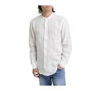 Roy Roger's- Camisa Riviera de lino blanco- Shirts- Hombre- Blanco- L- Camisa Riviera de lino blanco