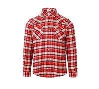 Roy Roger's- Camisa Western con estampado de cuadros- Shirts- Hombre- Rojo- S- Camisa Western con estampado de cuadros