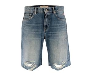 Roy Roger's- Cult Wide Bermuda- Shorts- Hombre- Azul- W30- Cult Wide Bermuda