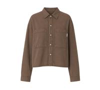 Roy Roger's- Fatigue Shirt- Blouses & Shirts- Mujer- Marrón- M- Fatigue Shirt