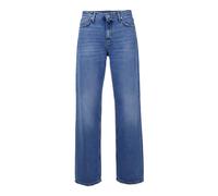 Roy Roger's- Jeans Super Wide- Jeans- Mujer- Azul- W30- Jeans Super Wide