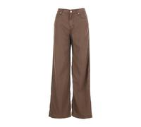 Roy Roger's- Marta Wide Trousers- Trousers- Mujer- Marrón- W30- Marta Wide Trousers