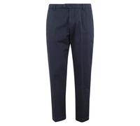 Roy Roger's- Pantalones Chinos de Algodón Azul Marino- Trousers- Hombre- Azul- W31- Pantalones Chinos de Algodón Azul Marino