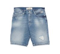 Roy Roger's- Shorts Bermuda de Denim Azul- Shorts- Hombre- Azul- W36- Shorts Bermuda de Denim Azul
