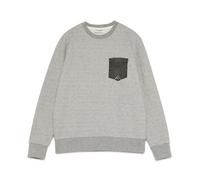 Roy Roger's- Sudadera con cuello redondo- Sweatshirts & Hoodies- Hombre- Gris- XL- Sudadera con cuello redondo