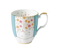 Royal Albert 100 años 1930 Deco Taza, Verde Menta, 0.4ltr/14.1 floz