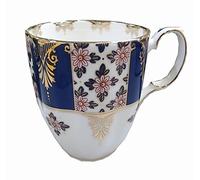 Royal Albert - Taza de Porcelana, Regency 1900, Azul, 0,4 L/14.1 FL oz