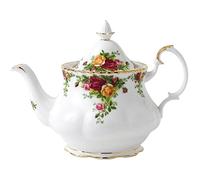 Royal Albert Teapot Large Old Country Roses by Tetera de 1,25 L, Porcelana, Multicolor, 26.7 x 16.5 x 15.9 cm