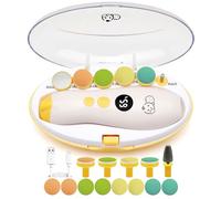 Royal Angels Cortaúñas recargable para bebés 22 en 1, 13 reemplazos adicionales, kit de uñas para bebés, cortaúñas, uñas para dedos de los pies de niños recién nacidos (recargable, mango)