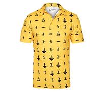 Royal & Awesome Men At Work Golf Polo Camisetas para Hombres, Tops de Golf para Hombres, Camisas de Golf Hombres, Camisas de Golf para Hombres, Camisetas de Polo de Golf para Hombres