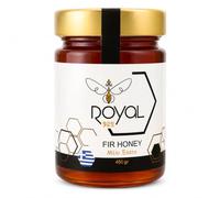 Royal Bee Miel de Abeto Griega 450g | 100 % Miel de Abeto Griego - Sabor delicado y rico, textura suave y distintivo carácter de bosque