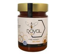 Royal Bee Miel de Pino Griega 450g | Miel de Bosque Natural Premium | Miel Pura de Grecia