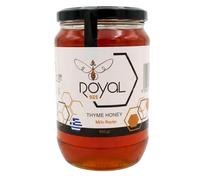 Royal Bee Miel de Tomillo Griega 950g | 100 % Miel de Tomillo Griego - Aroma intenso y floral, sabor rico y textura naturalmente suave