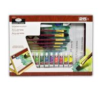 Royal Brush - Juego de caballete plano (25 piezas)