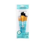 Royal Brush Manufacturing CEPILLO NEGRO TAKLON 7/PK ANGLR, talla única