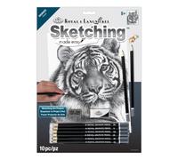Royal Brush Manufacturing Sketch Made Easy KIT CLAWDIA, Negro, Talla única