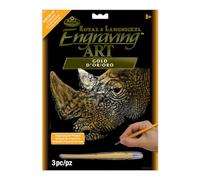 Royal Brush Oro Foil Grabado Art Kit 8 "x10 -La Mito eléctrica