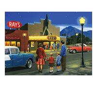 Royal Brush Pintura por número Kit 15.375-inch X 11.25-incha Noche en Las películas, Otros, Multicolor