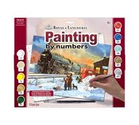 Royal Brush Pintura por número Kit 15.375-inch X 11.25-inchhome para Navidad, Otros, Multicolor