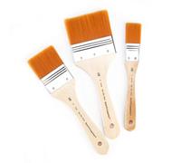 Royal Brush RART-140 - Juego de Pinceles Multiusos (3 Unidades), Color Dorado