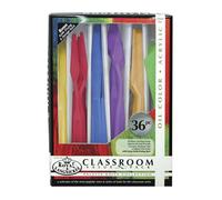 Royal Brush RCVP-109 - Juego de cuchillos de paleta de plástico (6 unidades, 36 unidades)