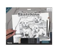 Royal Brush Varios Bocetos Made Easy Kit 16 x 12.75-Inch Grandes, Cachorros y Wagon