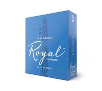 Royal by D’Addario RCB1025 Rico 2.5 Strength Reeds for Bb Clarinet (Pack of 10)