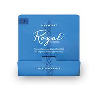 Royal by D'Addario Bb Clarinet Reeds, #1.5, 25-Count Single Reeds
