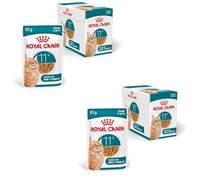 ROYAL CANIN AGEING 11+ Gravy | Paquete Doble | 2 x 12 x 85 g | Comida húmeda para Gatos Mayores de 11 años | Fórmula con el Complejo HealthyAge7™ | Trozos en Salsa