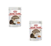 Royal Canin Ageing 12+ - Alimento en gelatina para gato senior con más de 12 años - Cantidad: 12 x 85 g
