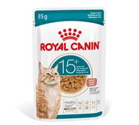 Royal Canin Ageing 15+ - Alimento en salsa para gatos mayores de 15 años - Cantidad: 85 g