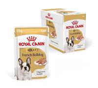 ROYAL CANIN Bulldog Francés Adulto Loaf | Pack de 4 | 4 x 12 x 85 g | Alimento Completo para Bulldogs franceses a Partir de 12 Meses