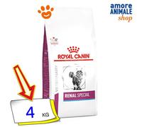 Royal Canin VET Renal Select - Pienso para gatos con enfermedad renal - Cantidad: 4 kg