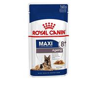 Royal Canin Maxi Ageing comida húmeda para perro en edad avanzada de razas tamaño grande - Pack 10 x Bolsa de 140 gr
