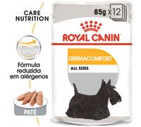 Royal Canin Dermacomfort Adult - Alimento en paté para perros con piel sensible - Cantidad: 6 x 85 g