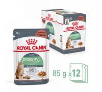 Royal Canin Digestive Care - Alimento en salsa para gatos adultos con sensibilidad digestiva - Cantidad: 6 x 85 g